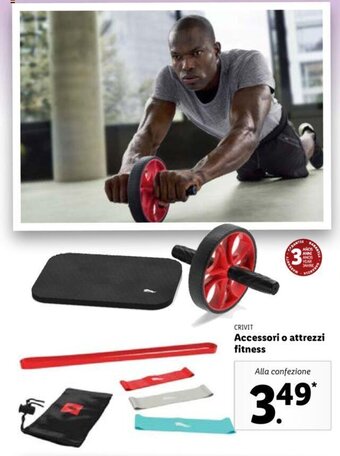 Lidl Crivit Accessori o attrezzi fitness offerta