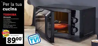 Lidl Toshiba Microonde 44 x 33,4 x 25,9 cm offerta