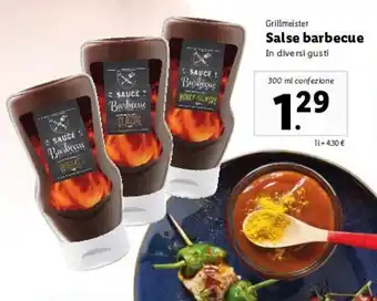 Lidl Salse Barbecue 300ml offerta