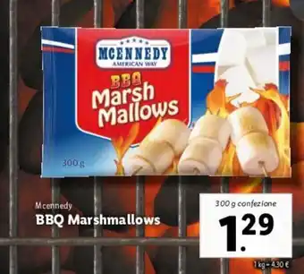 Lidl BBQ Marshmallows 300g offerta