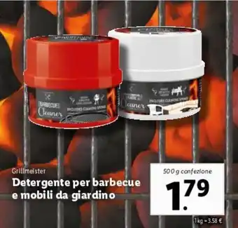 Detergente Per Barbecue E Mobili Da Giardino 500g