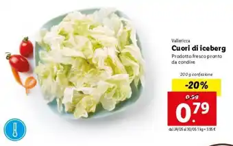 Lidl Cuori Iceberg 200g offerta