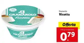 Lidl Ricotta 250g offerta