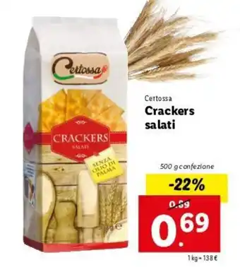 Crackers Salati 500g