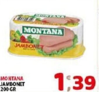Montana Jambonet 200 gr