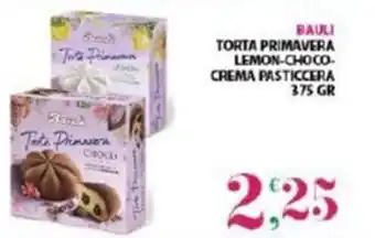 Mio Market Bauli Torta Primavera Lemon-Choco-Crema Pasticcera 375 gr offerta