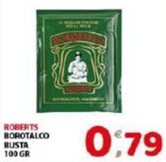 Mio Market Roberts Borotalco Busta 100 gr offerta