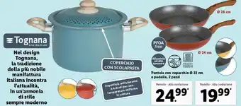 Lidl Tognana Pentola Con Coperchio offerta