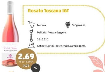 PENNY Rosato Toscana IGT 75 cl offerta
