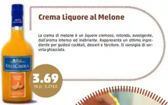 PENNY Crema Liquore Al Melone 70 cl offerta