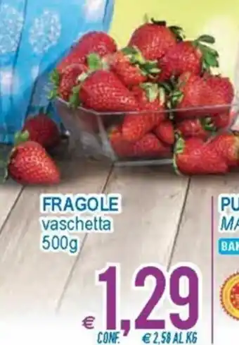 MD Discount Fragole vaschetta 500g offerta