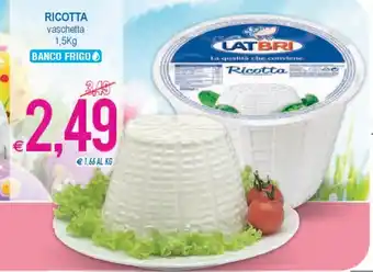 MD Discount Ricotta vaschetta 1,5kg offerta