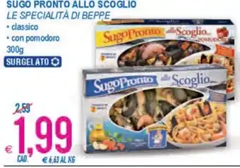 MD Discount Sugo Pronto Allo Scoglio 300g offerta
