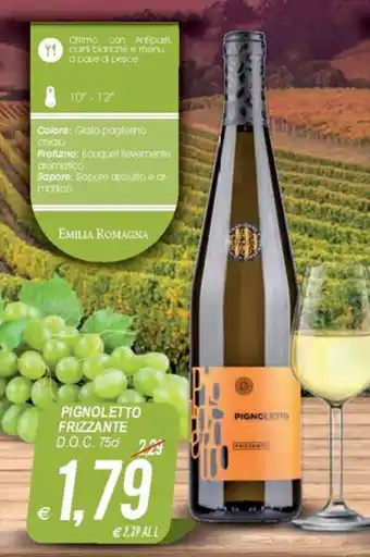 Pignoletto Frizzante D.O.C 75cl