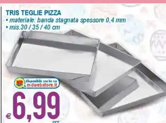 MD Discount Tris Teglie Pizza offerta