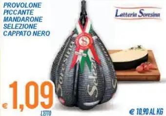 MD Discount Provolone Piccante Mandarone Selezione Cappato Nero offerta