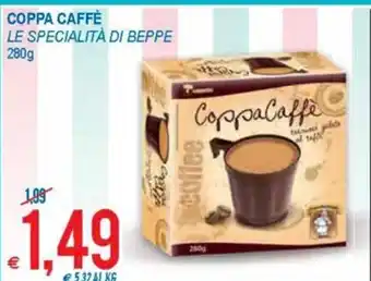 MD Discount Coppa Caffé Le specialitá Di Beppe 280g offerta