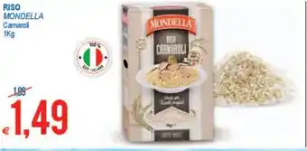MD Discount Riso Mondella Carnaroli 1kg offerta