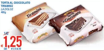 MD Discount Torta Al Cioccolato Tiramisú La Dolce 400g offerta