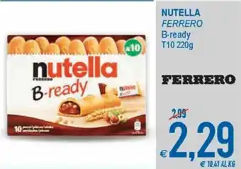 MD Discount Nutella Ferrero B-ready T10 220g offerta