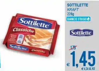 MD Discount Sottilette Kraft 228g offerta