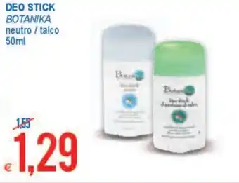 MD Discount Deo Stick Botanika neutro/talco 50ml offerta