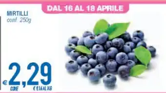 MD Discount Mirtilli 250g offerta