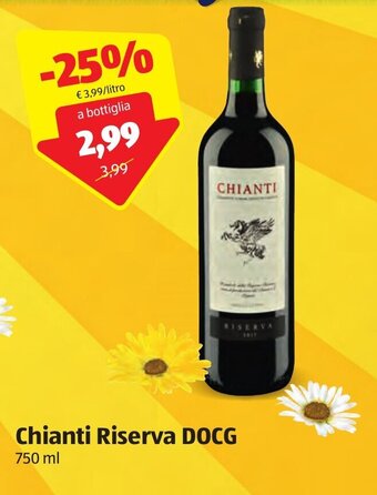 ALDI Chianti Riserva DOCG 750 ml offerta