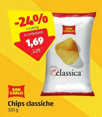 ALDI San Carlo Chips classiche 320 g offerta