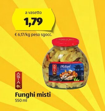 ALDI Asia Funghi misti 550 ml offerta