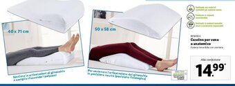 Lidl Cuscino Per Vene o Anatomico offerta