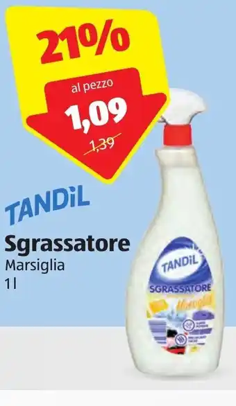 ALDI Tandìl Sgrassatore 1 l offerta