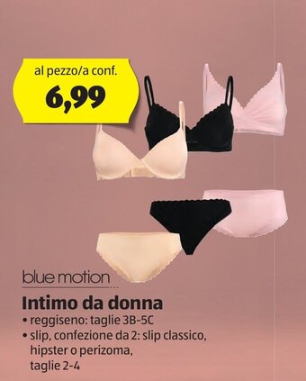 ALDI blue motion Intimo da donna offerta