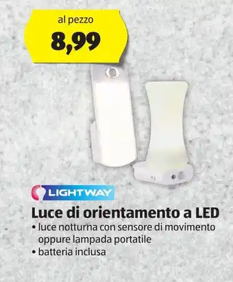 Lightway Luce di orientamento a LED