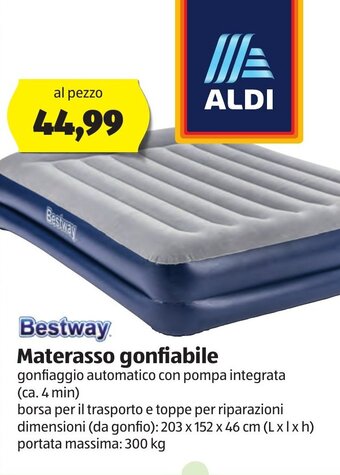 ALDI Bestway Materasso gonfiabile offerta
