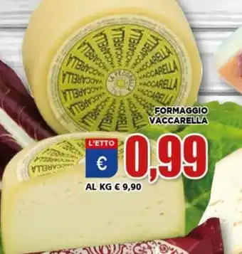 Vivo Supermercati Vaccarella Formaggio offerta