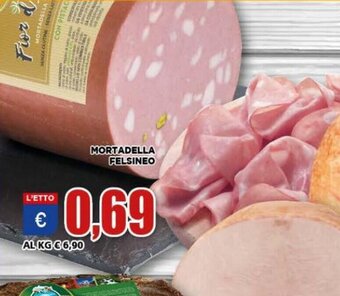 Vivo Supermercati Felsineo Mortadella offerta