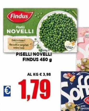 Vivo Supermercati Findus Piselli Novelli 450 g offerta
