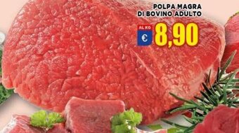 Vivo Supermercati Polpa Magra di bovino Adulto offerta