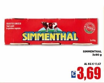 Vivo Supermercati Simmenthal 3x90 g offerta