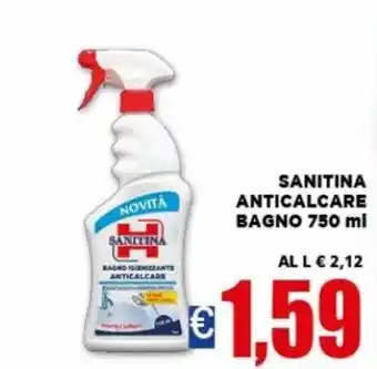 Sanitina Anticalcare Bagno 750 ml