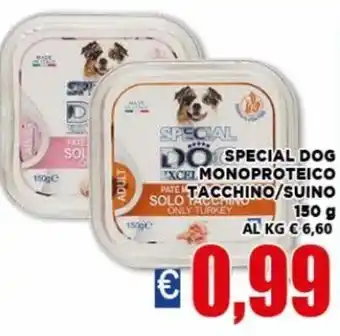 Vivo Supermercati Special Dog Monoproteico Tacchino/Suino 150 g offerta