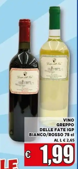 Vino Greppo Delle Fate IGP Bianco/Rosso 75 cl