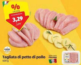 ALDI Tagliata di petto di pollo offerta