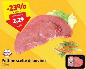 ALDI Fettine scelte di bovino offerta