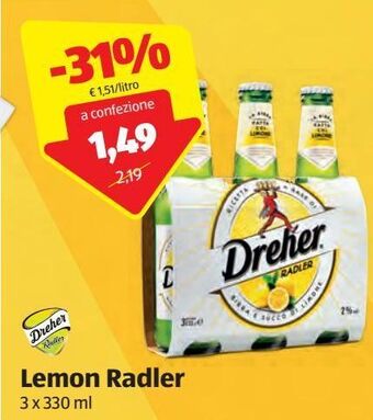 Lemon radler