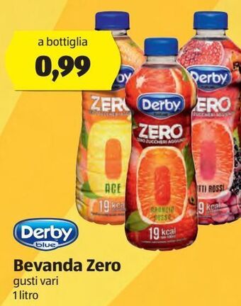 ALDI Derby bevanda zero offerta