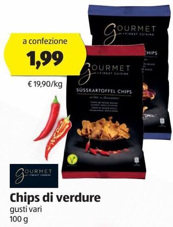 ALDI Chips di verdure offerta