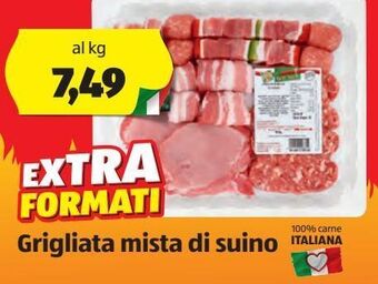 ALDI Grigliata mista di suino offerta