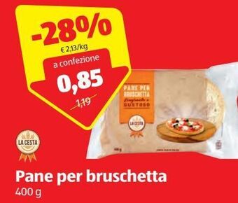 ALDI Pane per bruschetta offerta